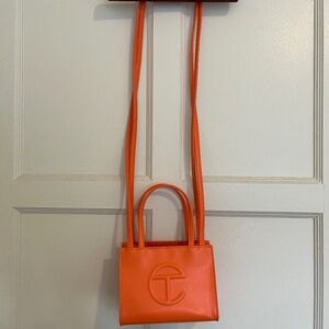 Orange Small Telfar Shopper